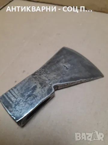 Стара Немска Брадва Топор 0.800кг. Номер 10., снимка 6 - Антикварни и старинни предмети - 48299951