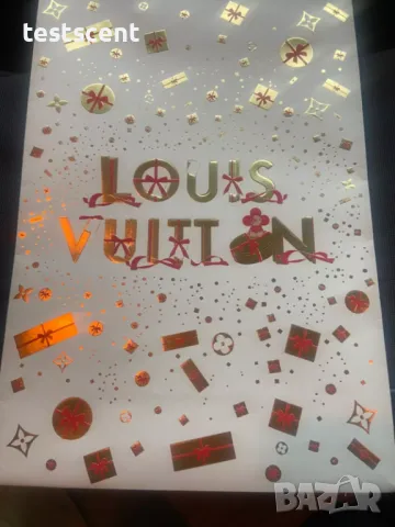 Бутикова подаръчна торба Louis Vuitton LV Christmas Holidays 2023 - 2024 Shopping Bag празнична, снимка 11 - Чанти - 48421523