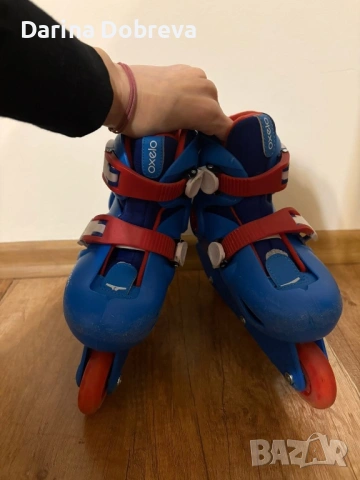 Детски ролери за момче с пълен комплект протектори, снимка 4 - Детски велосипеди, триколки и коли - 53482108
