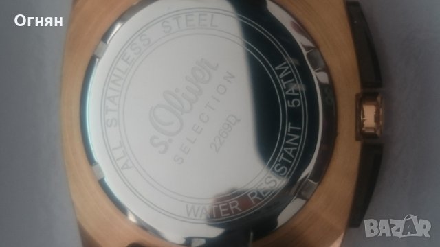 Часовник S.Oliver Chronograph, Selection , снимка 4 - Мъжки - 26214780