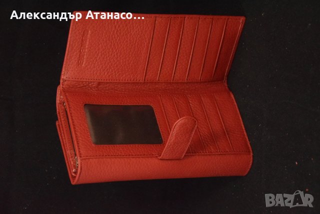 Персонализирано дамско портмоне от италианска ЕСТЕСТВЕНА КОЖА , снимка 4 - Портфейли, портмонета - 28886886