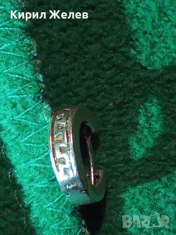 СРЕБЪРНА РЕТРО ОРНАМЕНТИРАНА СТИЛ ОБЕЦА СРЕБРО 925 РЪЧНА БИЖУТЕРСКА ИЗРАБОТКА 40084, снимка 12 - Антикварни и старинни предмети - 42473632