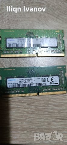 RAM DDR4 SODIM Samsung 2x8gb.2400 Херца, снимка 3 - Части за лаптопи - 43804007