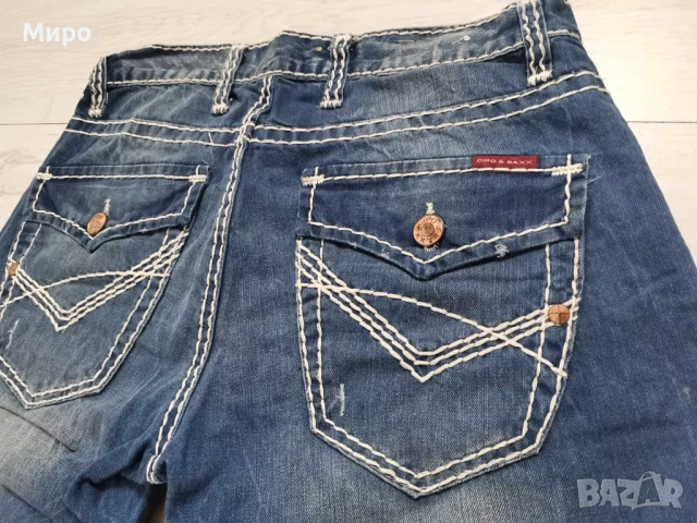 CIPO & BAXX   ДЪНКИ SECOND HAND  W30 L32, снимка 3 - Дънки - 50896778