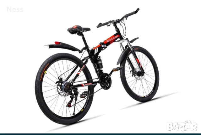 Сгъваем Велосипед Crosslander CrossCompact 26″ Сгъваема Рамка 450мм, снимка 3 - Велосипеди - 50385625