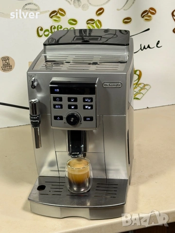 Кафемашина кафе автомат delonghi magnifica S с гаранция, снимка 6 - Кафемашини - 53208213