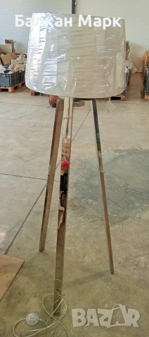 Подова лампа Sompex Triolo – нова, с дефекти (виж описание), снимка 2 - Настолни лампи - 53256913