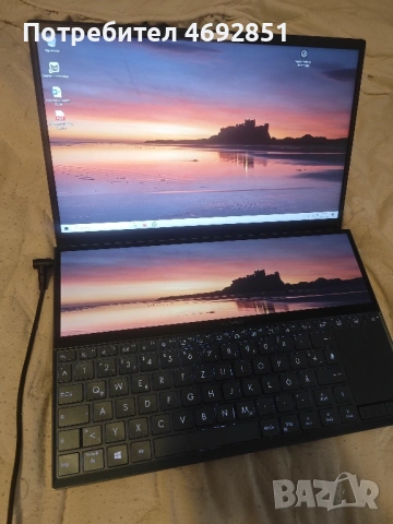 ASUS ZenBook Duo UX481F – Dual Screen, снимка 5 - Лаптопи за дома - 53259116