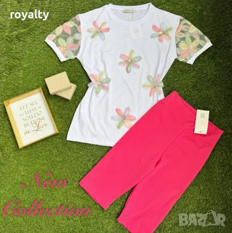 Памучни дамски комплекти , снимка 8 - Спортни екипи - 49756097