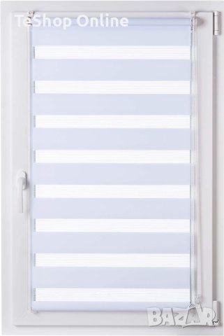 Двойна ролетна щора 76х150 см ден и нощ AmazonBasics