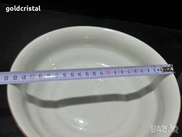 Стар български порцелан купа , снимка 5 - Антикварни и старинни предмети - 53322792