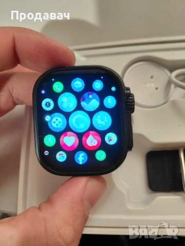 Мощен Android часовник с 4G, камера, Google Play, 32GB, AMOLED дисплей, снимка 2 - Мъжки - 53423144