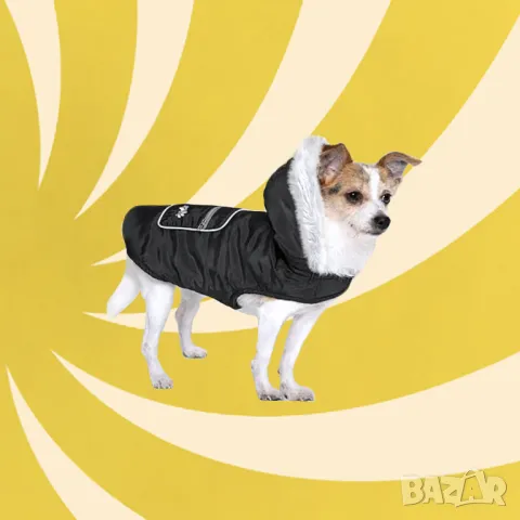 Яке за куче с гугла. Якета за кучета. Кучешки дрехи. Грейка за куче. Дрехи за кучета. М / XXL, снимка 5 - За кучета - 38310245