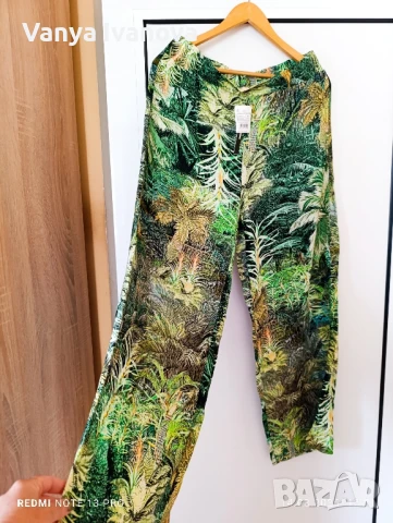 LC Waikiki нов панталон с тропически принт