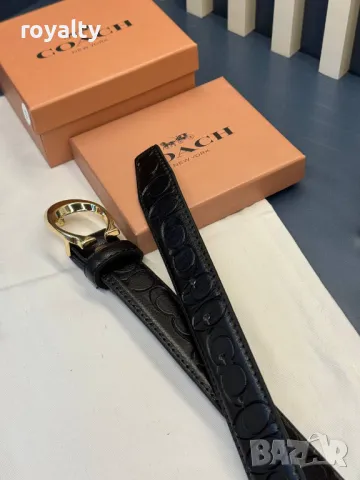 Coach естествена кожа колани , снимка 8 - Колани - 49484125