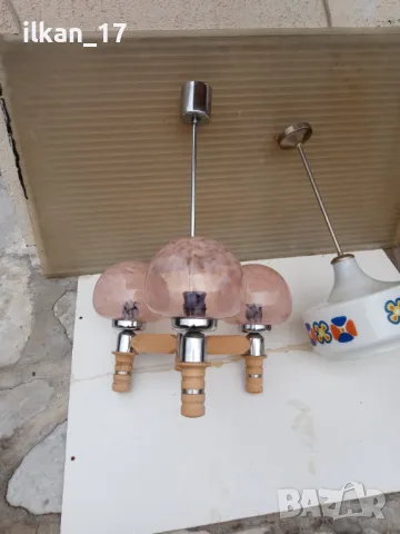Полилей Ретро от соца Здрави в отлично състояние, снимка 2 - Полилеи - 49151546