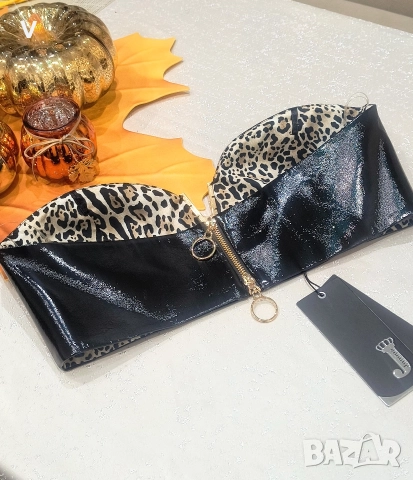 Дамско черно кожено яке кожух парка с естествен пух косъм качулка лисица алкантара естествена кожа, снимка 9 - Якета - 52867865