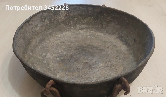 тава медна ретро голяма за ценители , снимка 4 - Антикварни и старинни предмети - 50574754