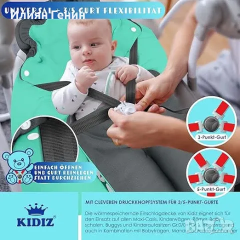 Зимно одеяло за повиване с качулка + чанта, снимка 3 - Бебешки ескимоси - 48314644