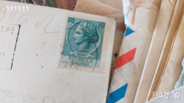 Стари писма с марки за колекционери , снимка 13 - Колекции - 36707871