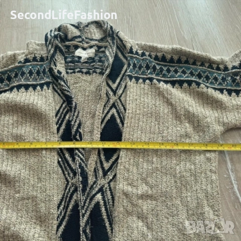 Дамска жилетка Lucky Brand памук размер М, снимка 4 - Жилетки - 53155641