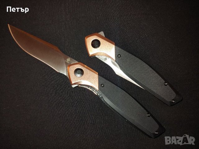 Kizer Grazioso - страхотен флипер с N690, Copper и G10 , снимка 4 - Ножове - 38185924