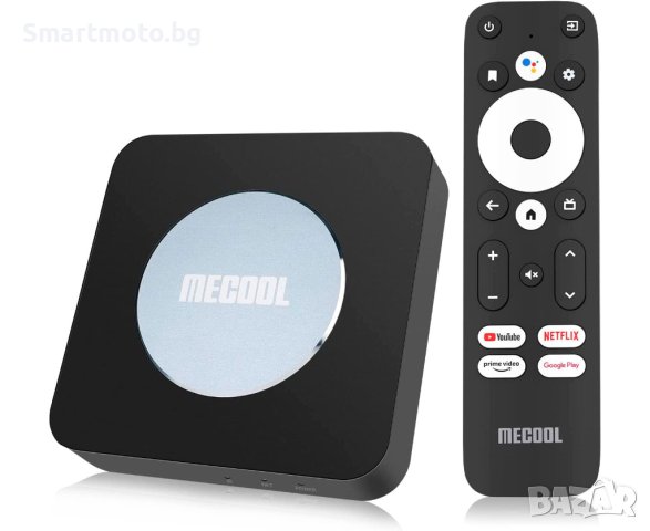 ТВ Бокс MECOOL KM2 PLUS Dolby, Android 11, WIFI, NETFLIX 4K Google, снимка 2 - Приемници и антени - 43750620