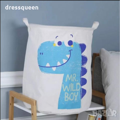 3286 Текстилен Кош За Дрехи кръгъл - 40xh50 см, снимка 13 - Други стоки за дома - 34913150