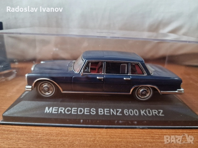 MERCEDES BENZ 600 KURZ 1:43, снимка 2 - Колекции - 53511453