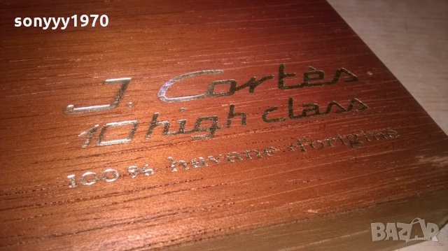 J.CORTES-HIGH CLAS CIGARS-ретро колекция-кутия за пури-внос франция, снимка 6 - Колекции - 27737929
