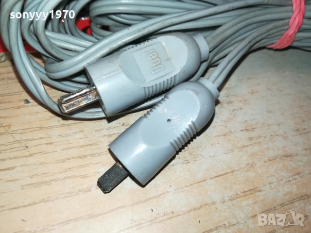 ОРИГИНАЛНИ КАБЕЛИ ЗА ТОНКОЛОНИ-ОТ DUAL 2908251138, снимка 4 - Тонколони - 51531977