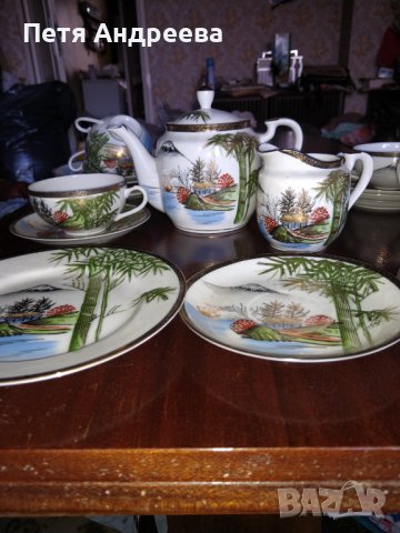 Японски сервиз за чай от 21 части, снимка 2 - Сервизи - 37954134