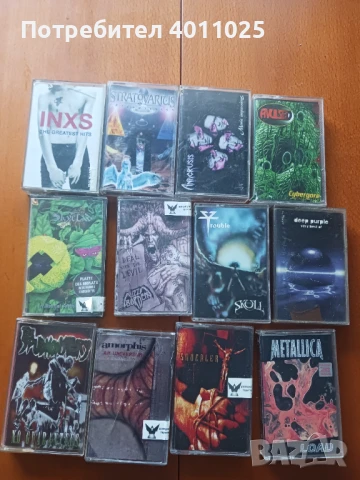 Лот 90 оригинални метал касетки, снимка 2 - Аудио касети - 50738443