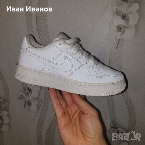 оригинални маратонки  NIKE AIR FORCE 1 (GS)  номер 35,5-36, снимка 16 - Маратонки - 38528058