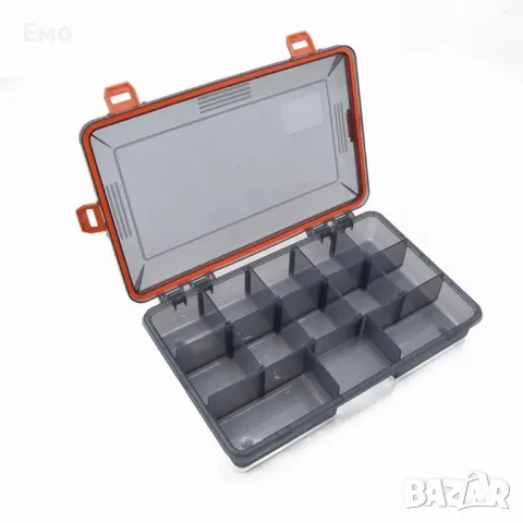 Кутия органайзер за риболов  със закопчалка - m-k28, снимка 5 - Екипировка - 48484039