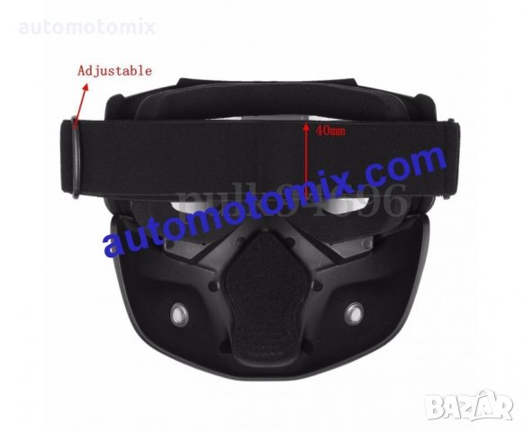 ОЧИЛА И МАСКА ЗА МОТОР,КОМПЛЕКТ - ПРОЗРАЧНА,2062, снимка 6 - Аксесоари и консумативи - 37368631