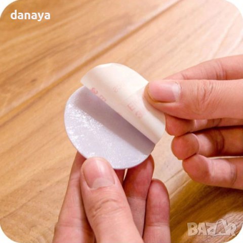 2852 Буфер за врата самозалепващи стопери за врата, 5 броя, снимка 8 - Други - 36785182