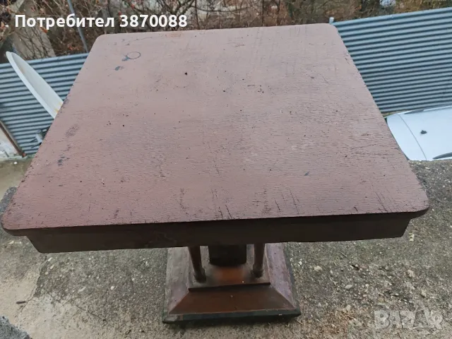 Дървена маса!, снимка 5 - Антикварни и старинни предмети - 49328844