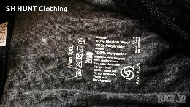 ULVANG Comfort 200 Turtle Neck With Zip 80% Merino Wool размер L - XL термо блуза  - 182, снимка 13 - Блузи - 39754530