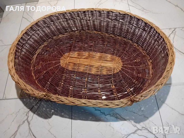 Легло за кучета от ратан, снимка 2 - За кучета - 53056297