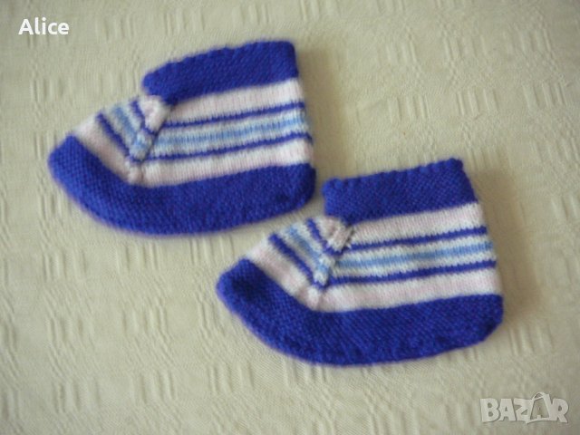 Плетени терлички и чорапи за деца и възрастни, снимка 14 - Чорапи - 23984937