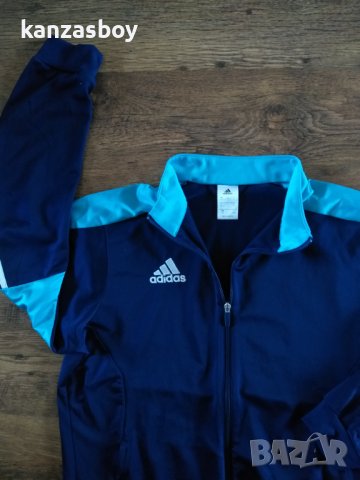 Adidas Sereno - страхотно мъжко горнище КАТО НОВО, снимка 3 - Спортни дрехи, екипи - 38528350