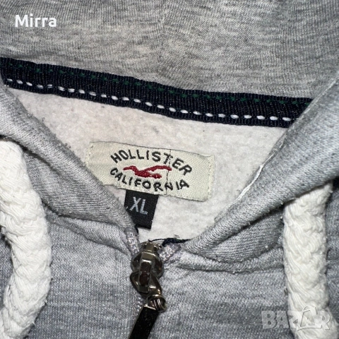 Hollister Zip-Up Горница, снимка 3 - Суичъри - 52065927