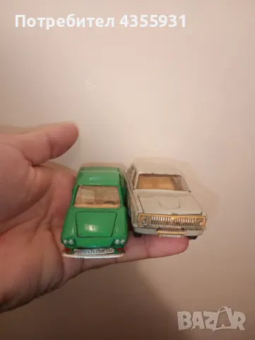 стари руски колички стари руски играчки  Волга Фиат метални колички , снимка 7 - Колекции - 49159048