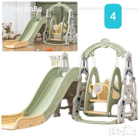 Пързалка с люлка Playground Lunar 
Spaceman Verena Nala Pooh Alegra Tiana, снимка 5 - Други - 50399209