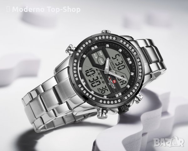 Мъжки часовник NaviForce многофункционален NF9190 SВ., снимка 4 - Луксозни - 34793289