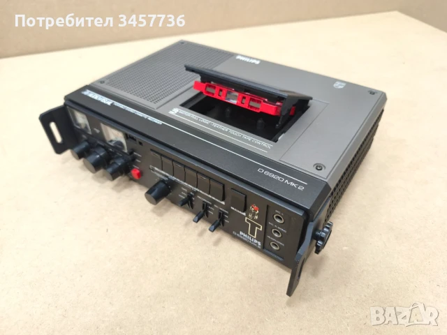 Касетен Дек philips d6920 mk2 Двуглав 3 мотора , снимка 5 - Декове - 51399649