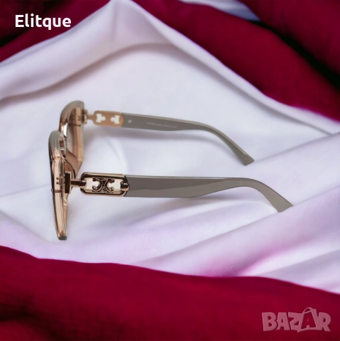 Модерни дамски слънчеви очила Super Golden Sun - луксозен дизайн YJZ111/YJZ112, снимка 4 - Слънчеви и диоптрични очила - 52889082