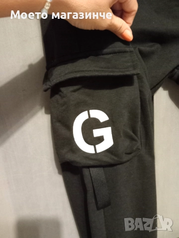 Спортно-ежедневен италиански детски панталон, размер 146 – 152 см. (като нов), снимка 3 - Детски панталони и дънки - 52132031