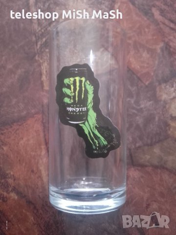 ***ТОП*** Стъклена безцветна чаша с различни лога на Монстър Енерджи Monster Energy , снимка 7 - Други стоки за дома - 38249230